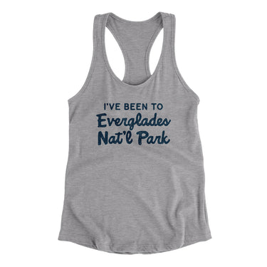 I've Been To Everglades National Park Women's Racerback Tank-Allegiant Goods Co. Vintage Sports Apparel