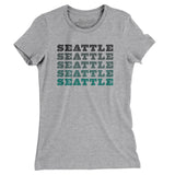 Seattle Repeat Women's T-Shirt-Allegiant Goods Co. Vintage Sports Apparel