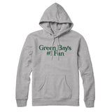 Green Bay's Number 1 Fan Hoodie-Allegiant Goods Co. Vintage Sports Apparel