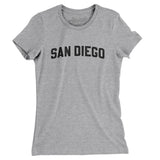 San Diego Varsity Women's T-Shirt-Allegiant Goods Co. Vintage Sports Apparel