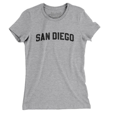 San Diego Varsity Women's T-Shirt-Allegiant Goods Co. Vintage Sports Apparel