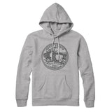 North Dakota State Quarter Hoodie-Allegiant Goods Co. Vintage Sports Apparel
