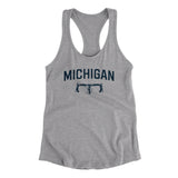 Michigan Cycling in Heather Grey Color
