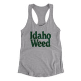 Idaho Weed Women's Racerback Tank-Allegiant Goods Co. Vintage Sports Apparel