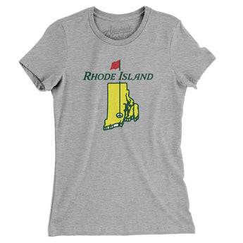 Rhode Island Golf Women's T-Shirt-Allegiant Goods Co. Vintage Sports Apparel