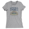 Lincoln Park Women's T-Shirt-Heather Grey-Allegiant Goods Co. Vintage Sports Apparel