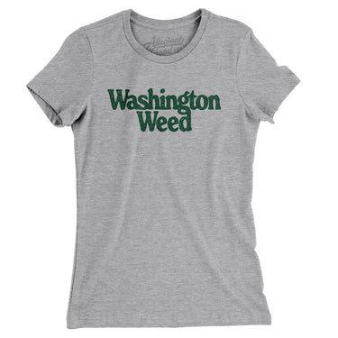 Washington Weed Women's T-Shirt-Allegiant Goods Co. Vintage Sports Apparel