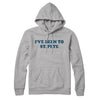 I've Been To St Pete Hoodie-Heather Grey-Allegiant Goods Co. Vintage Sports Apparel