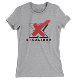 Excalibur Chicago Women's T-Shirt-Heather Grey-Allegiant Goods Co. Vintage Sports Apparel