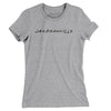 Jacksonville Friends Women's T-Shirt-Heather Grey-Allegiant Goods Co. Vintage Sports Apparel