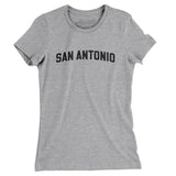 San Antonio Varsity Women's T-Shirt-Allegiant Goods Co. Vintage Sports Apparel