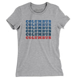 Columbus Repeat Women's T-Shirt-Allegiant Goods Co. Vintage Sports Apparel