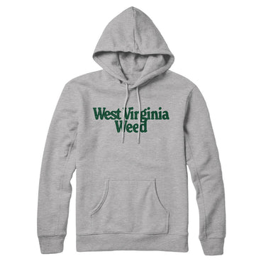 West Virginia Weed Hoodie-Allegiant Goods Co. Vintage Sports Apparel