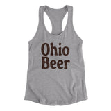 Ohio Beer Women's Racerback Tank-Allegiant Goods Co. Vintage Sports Apparel