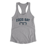 Coos Bay Cycling Women's Racerback Tank-Heather Grey-Allegiant Goods Co. Vintage Sports Apparel