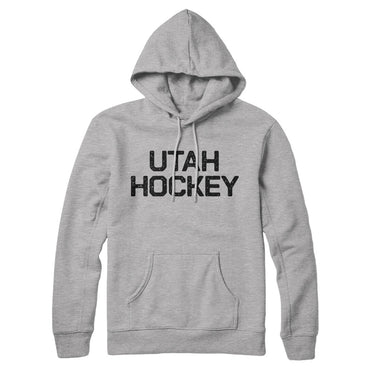 Utah Hockey Hoodie-Allegiant Goods Co. Vintage Sports Apparel