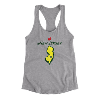 New Jersey Golf Women's Racerback Tank-Allegiant Goods Co. Vintage Sports Apparel
