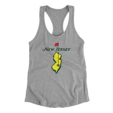 New Jersey Golf Women's Racerback Tank-Allegiant Goods Co. Vintage Sports Apparel
