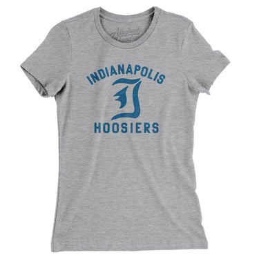 Indianapolis Hoosiers Women's T-Shirt-Allegiant Goods Co. Vintage Sports Apparel