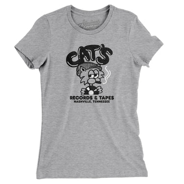 Cat's Records and Tapes in Heather Grey Color
