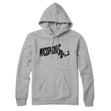 Massachusetts State Shape Text Hoodie-Allegiant Goods Co. Vintage Sports Apparel