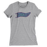 Charlotte Pennant Women's T-Shirt-Allegiant Goods Co. Vintage Sports Apparel