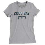 Coos Bay Cycling Women's T-Shirt-Heather Grey-Allegiant Goods Co. Vintage Sports Apparel