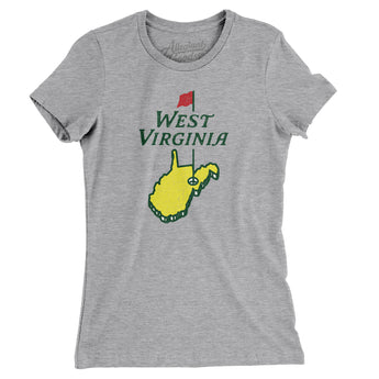 West Virginia Golf Women's T-Shirt-Allegiant Goods Co. Vintage Sports Apparel