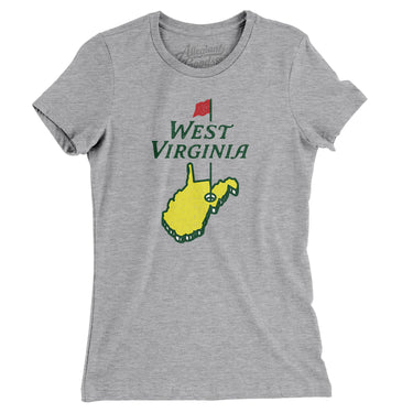 West Virginia Golf Women's T-Shirt-Allegiant Goods Co. Vintage Sports Apparel