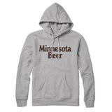 Minnesota Beer Hoodie-Allegiant Goods Co. Vintage Sports Apparel
