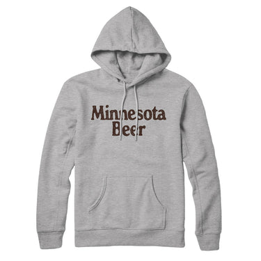 Minnesota Beer Hoodie-Allegiant Goods Co. Vintage Sports Apparel