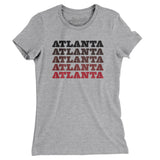 Atlanta Repeat Women's T-Shirt-Allegiant Goods Co. Vintage Sports Apparel