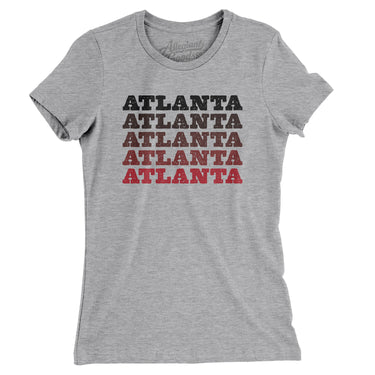 Atlanta Repeat Women's T-Shirt-Allegiant Goods Co. Vintage Sports Apparel