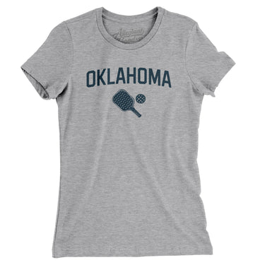 Oklahoma Pickleball in Heather Grey Color