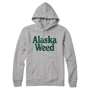 Alaska Weed Hoodie-Allegiant Goods Co. Vintage Sports Apparel