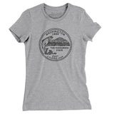 Washington State Quarter Women's T-Shirt-Allegiant Goods Co. Vintage Sports Apparel