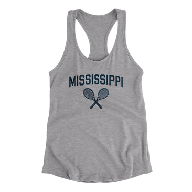 Mississippi Tennis in Heather Grey Color