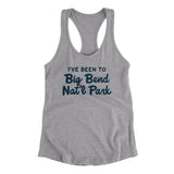 I've Been To Big Bend National Park Women's Racerback Tank-Allegiant Goods Co. Vintage Sports Apparel
