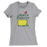 North Dakota Golf Women's T-Shirt-Allegiant Goods Co. Vintage Sports Apparel