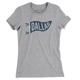 Dallas Pennant Women's T-Shirt-Allegiant Goods Co. Vintage Sports Apparel