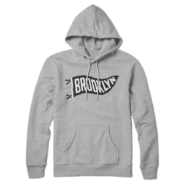Brooklyn Pennant Hoodie-Allegiant Goods Co. Vintage Sports Apparel