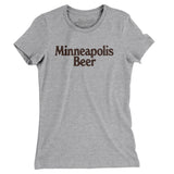 Minneapolis Beer Women's T-Shirt-Allegiant Goods Co. Vintage Sports Apparel