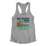 Gas Works Park Women's Racerback Tank-Allegiant Goods Co. Vintage Sports Apparel