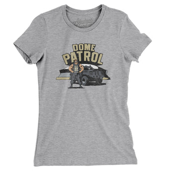 Dome Patrol Women's T-Shirt-Heather Grey-Allegiant Goods Co. Vintage Sports Apparel