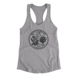South Carolina State Quarter Women's Racerback Tank-Allegiant Goods Co. Vintage Sports Apparel