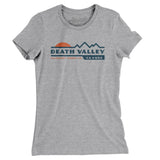 Death Valley Sunset Women's T-Shirt-Heather Grey-Allegiant Goods Co. Vintage Sports Apparel