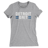 Detroit Grit Women's T-Shirt-Allegiant Goods Co. Vintage Sports Apparel