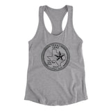 Texas State Quarter Women's Racerback Tank-Allegiant Goods Co. Vintage Sports Apparel