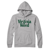 Virginia Weed Hoodie-Allegiant Goods Co. Vintage Sports Apparel