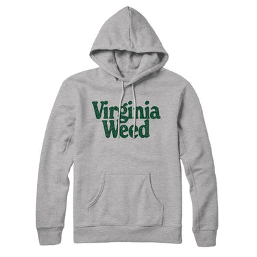 Virginia Weed Hoodie-Allegiant Goods Co. Vintage Sports Apparel